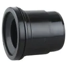 Soil Strap on Boss Adaptor incl Rubber Connector - 50mm (2 inch Insert)