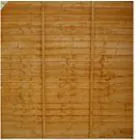 Fence Panel 1800 x 1500mm Treated (Brown) (6x5) 
