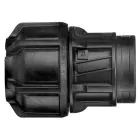 Philmac 3G Poly x Fi BSP Metric End Connector - 32 mm x 25.40 mm