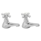 Tudor Bath Taps - Chrome