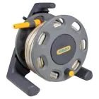 Hozelock Compact Hose Reel Including 25m Hose and Spray Attachment Set - 1/2 inch