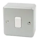 1 Gang 2 Way Metal Switch