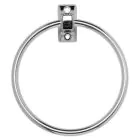 Croydex Sutton Towel Ring - Chrome