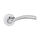 Tortosa Lever on Rose Doorpack Chrome