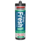 Soudal Stay Fresh Premium Sanitary Silicone Ice White 300ml