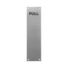 Finger Plate PULL 300x75mm Satin Aluminium