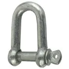 Galvanized Shackles - M6 x 13 mm 100kg Load Limit