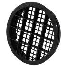 Soffit Vent Twist & Lock Black Round 70mm