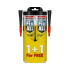 Fix All Turbo Sealant & Adhesive 290ml - White Twin Pack